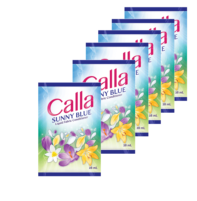Calla Fabric Conditioner Sunny Blue 28mL 12's