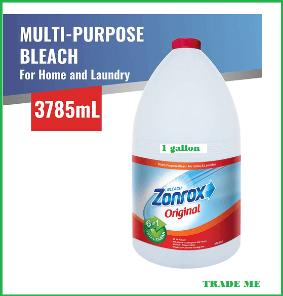 Zonrox Bleach Original 3.785L