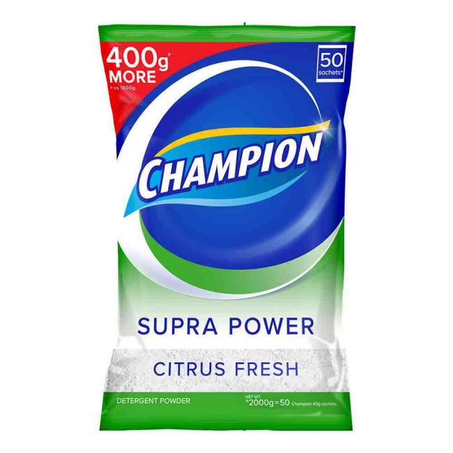 Champion Powder Citrus Fresh 2kg