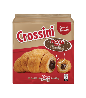Crossini Rolls Chocolate 41g 10s