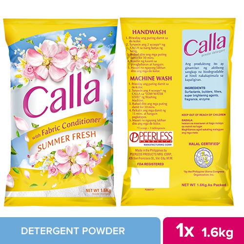 Calla Powder Summer Fresh Yellow 1.6kg