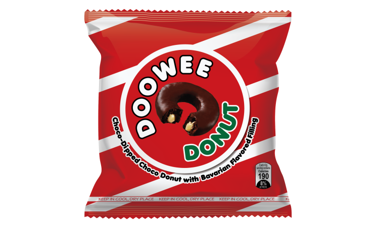 Doowee Donut Choco 42g 10s
