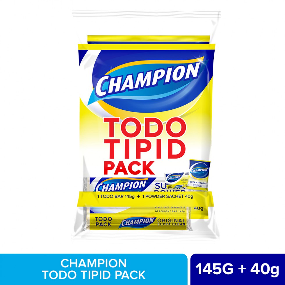 Champion Todo Tipid pack