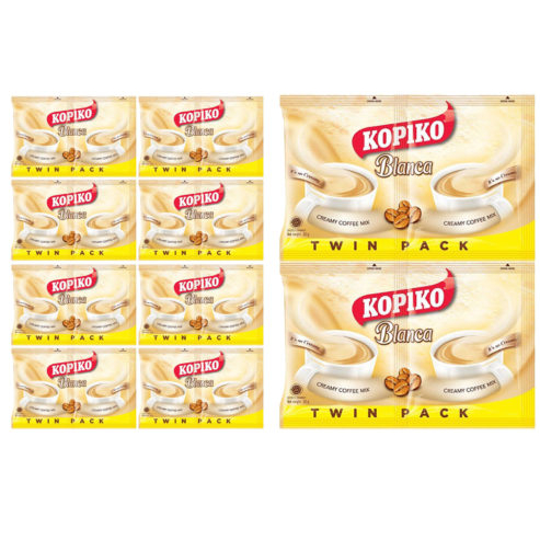 Kopiko Cafe Blanca Twin Pack 52g 10's