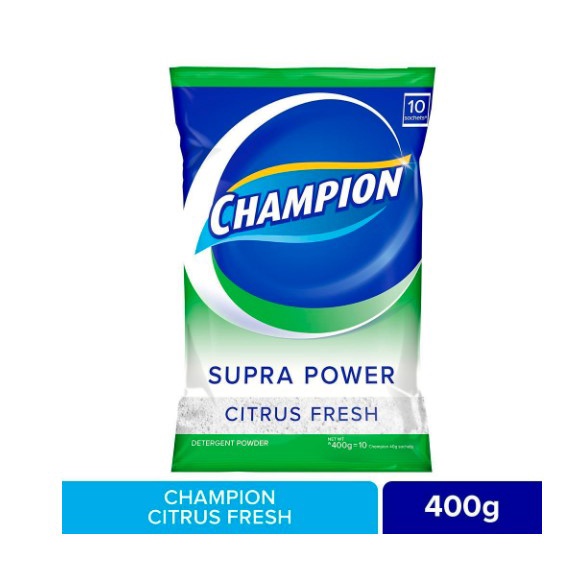Champion Powder Citrus Fresh Green 400g