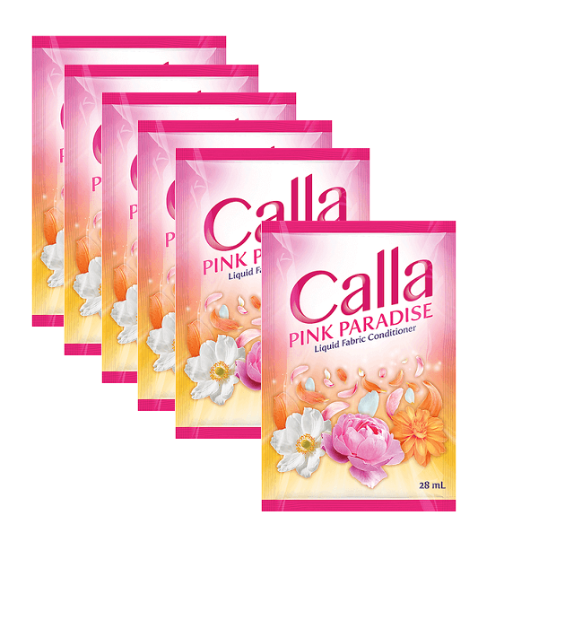 Calla Fabric Conditioner Pink Paradise 28mL 12's