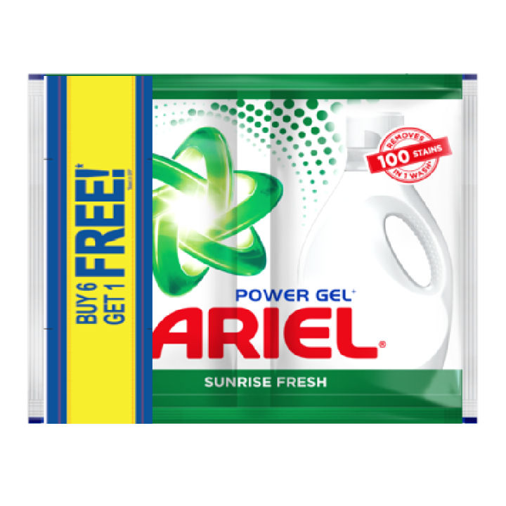 Ariel Liquid Detergent Sunrise Fresh 58g PROMO 6+1